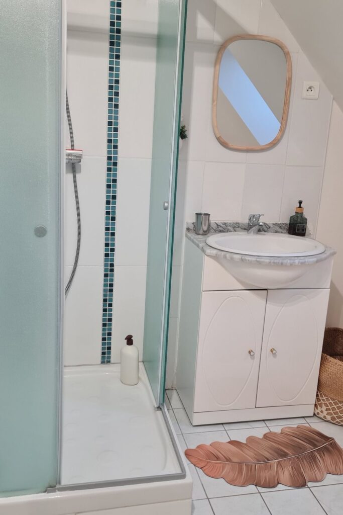 salle de bain gite à Tours